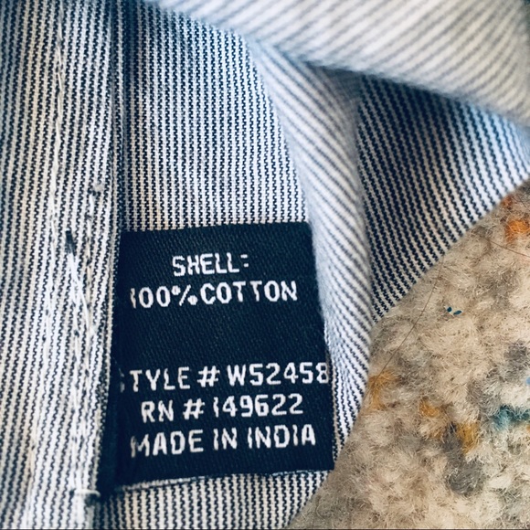 Walter Baker NWT | Felando Pinstripe Button Down top - Picture 6 of 8